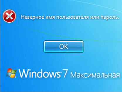 Incorrect password. Неправильное имя пользователя или пароль. Неверное имя учетной записи или пароль. Неверное имя пользователя и пароль неверны.. Некорректное имя.