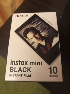 Картридж fujifilm instax mini black