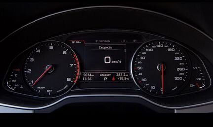 Продам панель приборов аналоговый кокпит audi q7 2