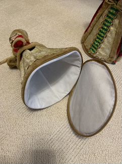 Фигурки Деда Мороза и Снегурочки