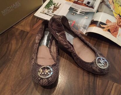 Стильные кожаные балетки Michael Kors (оригинал)