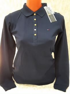 Поло женское длинный рукав Tommy Hilfiger