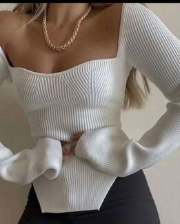 Кофта декольте AlexanderWang