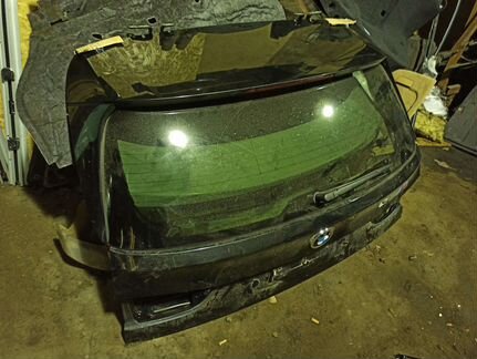 Bmw X5 F15 X5M F85 крышка багажника в сборе черный