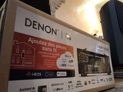 Ресивер Denon AVR-S650H новый запечатан