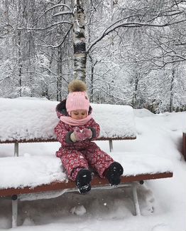 Комплект шапка, шарф