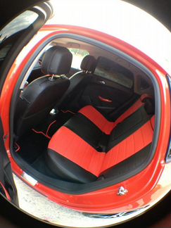 Модельные чехлы Опель Астра J джей из экокожи