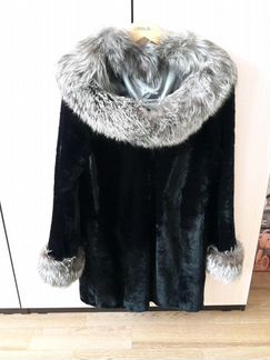 Шуба мутоновая р.44