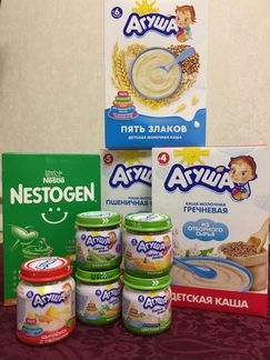 Пюре, каши, смеси