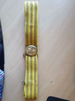 Офицерский ремень парадный