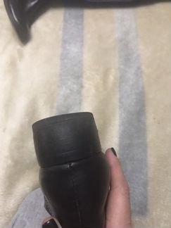 Сапоги кожаные