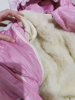 Детский зимний комбинезон на девочку 80