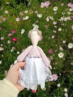 Кукла тильда текстильная