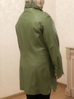 Кожаный плащ
