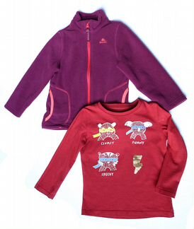 Флисовая толстовка и лонг за всё