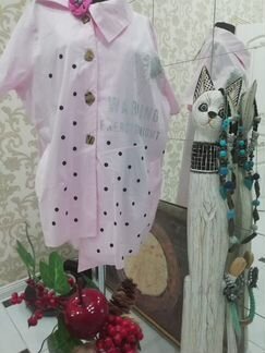 Креативная рубашка 50-52