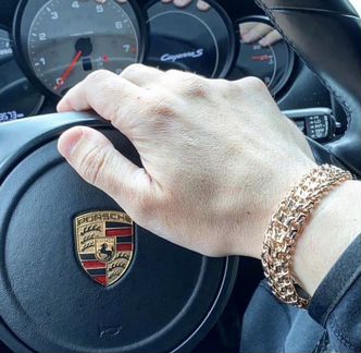 Золотой браслет фараон, новый