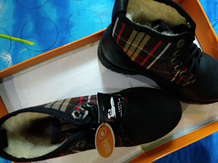 Детские ботинки InWood натуральная кожа