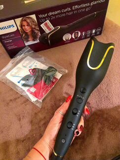 Щипцы для завивки philips StyleCare Prestige BHB87