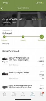 Sony ZV-1 + штатив с управлением + клетка SmallRig