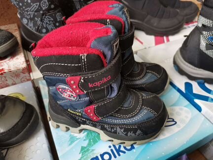 Мембранные зимние ботинки (р-р 27, б/у)