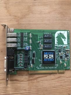 Аудиоинтерфейс motu 1224 полный комплект