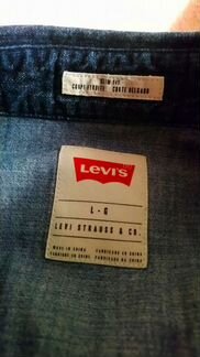 Levi s джинсовая рубашка, оригинал