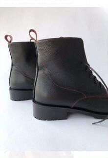 Ботинки кожаные, размер 40 (или 39,5)