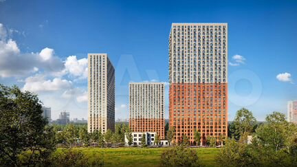 1-к квартира, 41.3 м², 25/33 эт.