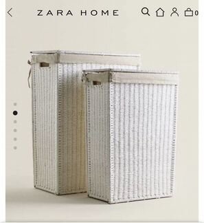 Корзина для белья zara home