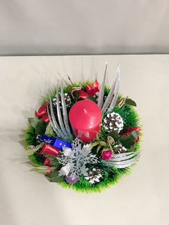 Новогодняя свеча