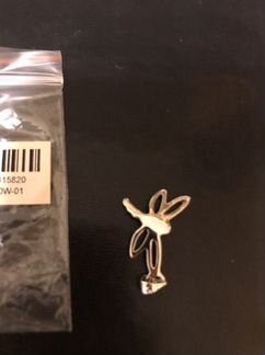 Подвеска с серебряным напылением 