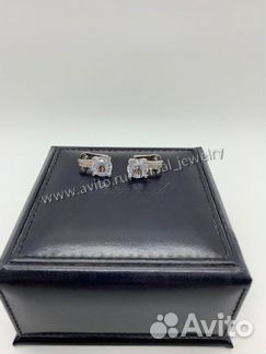 Новые Серьги chopard из белого золота с бриллианта