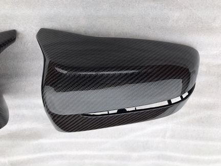 Крышки зеркал для BMW G30 M5 F90 style карбон