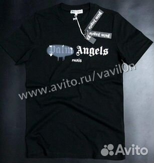 Футболка с логотипом Palm Angels