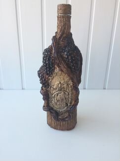 Бутылка декоративная