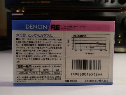 Аудиокассета Denon RE 46