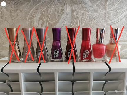 Лаки для ногтей Sally Hansen