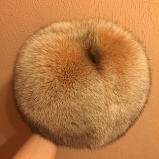 Шапка из меха песца