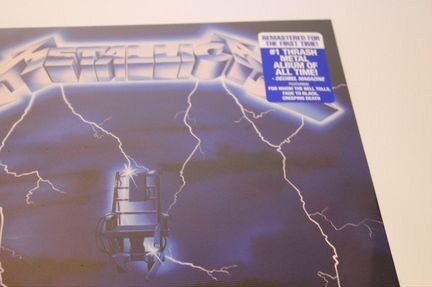 Metallica - Ride The Lightning винил новый