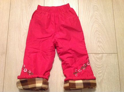 Штаны для девочки - новые