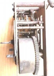 Механизм старинных настенных часов FMS 19 века