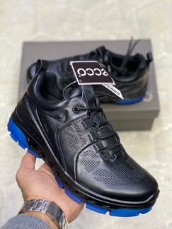 Кроссовки ecco (экко) кожаные