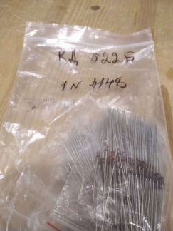 Диоды 1n4148 (кд522б)