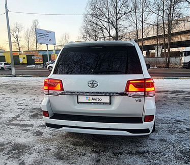 Toyota Land Cruiser 4.5 AT, 2017, 18 600 км