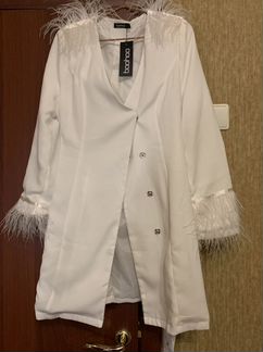 Платье с поясом Boohoo