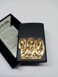 Зажигалка Zippo 29409 Free Monkeys