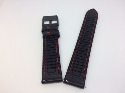 Ремень для часов Stailer Max Sport Black Red 3 20