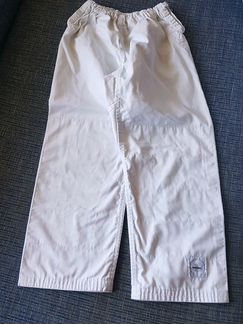 Пояс белый и брюки для единоборств