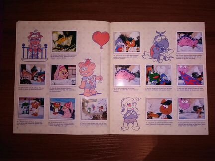 Muppet babies Panini. Заполненный альбом